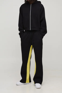Conjunto Deportivo Extra Grande con Logotipo Bordado Personalizado, Manga Larga, Poliéster de Alta Calidad, Conjuntos de Dos Piezas con Sudadera para Mujer - Product Image 5