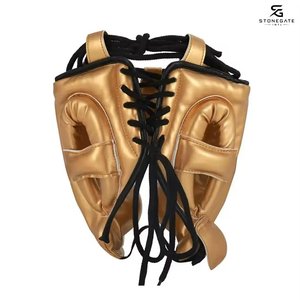 Protège-tête de boxe personnalisable en cuir léger, respirant et réglable pour les séances d'entraînement de kick-boxing 2026 - Product Image 4