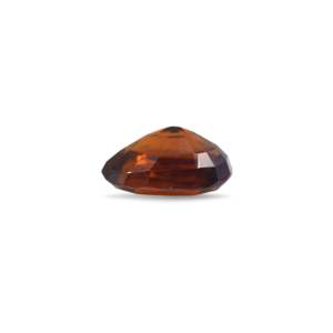 Loose Hessonite Gomed Gemstone 5.95 Carat 15mm Natural Raw Garnet for Fine Jewelry - Product Image 3