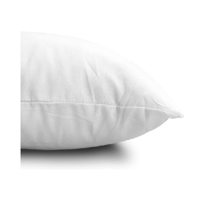 Almohada Rectangular Blanca para el Cuello, 100% Algodón, Relleno de Fibra de Poliéster, Transpirable, Ecológica, Refrescante, Estilo Moderno y Minimalista - Product Image 3