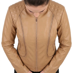 Nouvelle Collection 2026 – Manteau d'hiver en cuir tendance pour femme – Veste en cuir oversize pour femme - Product Image 4