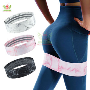 Set de Bandas de Resistencia para Entrenamiento de Cadera para Mujeres, Bandas Elásticas Anchas Antideslizantes para Ejercicios de Glúteos, de Poliéster Resistente - Product Image 3
