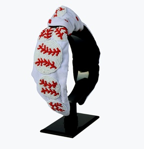 Florida Gators Gameday Beaded Headband for Women Stylish Padded Knot Handmade Football <b>Spirit</b> Knot Hairbands <b>Spirit</b> Wear 2026 - Product Image 4