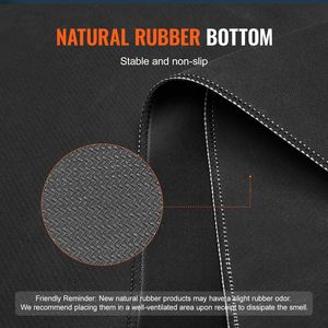 Tapete de Póker Plegable Impermeable de 70 x 35 Pulgadas con Bolsa de Transporte para 6-8 Jugadores - Product Image 5