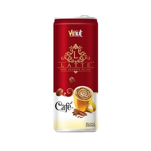 VINUT Lata de 250ml (en caja) Desarrollo de bebidas Latte Coffee Directorio Perfect Healthy OEM Bebidas Muestra gratis Bebidas - Product Image 1