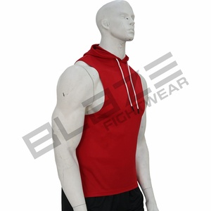 Nouveau Débardeur à Capuche Brodé pour Homme, Tendance Hiver, 100% Coton, Coupe Slim, Sport et Fitness, Imperméable, Respirant, Écologique - Product Image 5