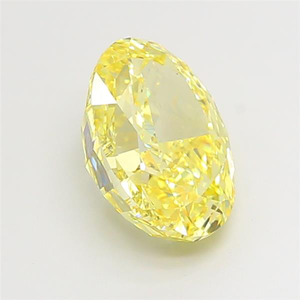 Diamant de laboratoire CVD jaune vif en forme de poire de 8,69 carats, certifié IGI, VS1, taille excellente, pour bijoux de luxe. - Product Image 2