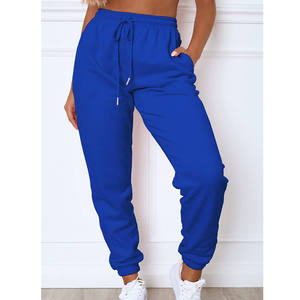 Pantalon de jogging d'hiver pour femme, personnalisé, de haute qualité, durable, anti-rétrécissement, uni, décontracté, 100% coton, taille haute - Product Image 6
