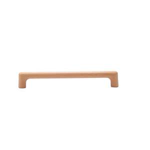 Handmade Wooden Finger <b>Pull</b> Natural Wood Cabinet Handle Rustic Minimal <b>Drawer</b> <b>Pull</b> Smooth Oak Furniture Handle Contemporary Wood - Product Image 4