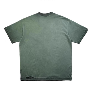 เสื้อยืดทรงหลวมแบบดรอปโชว์เดอร์สำหรับผู้ชาย ผ้าฝ้าย 100% เนื้อผ้าเบา รับสกรีนโลโก้ตามแบบ บริการ OEM เสื้อยืดแบบดรอปโชว์เดอร์ - Product Image 3