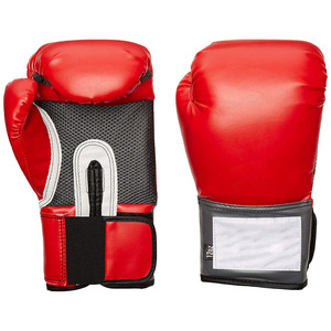Guantes de Boxeo de Piel Sintética al por Mayor, para Entrenamiento y Sparring, con Espuma de Alta Densidad, Malla Transpirable, Cierre de Cordones, Muñequera Ajustable, OEM Personalizado - Product Image 6