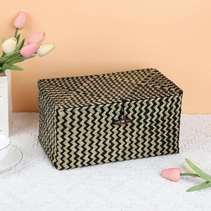 <b>Basket</b> of black and natural seagrass Handmade <b>Storage</b> <b>Basket</b> Wholesale eco-friendly Made Viet Nam - Product Image 4