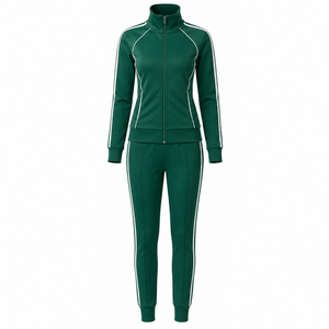 Premium Women's Stylish Breathable Hooded Tracksuit Comfortable Activewear for Gym Running & Casual Wear Zapper Series - Product Image 4