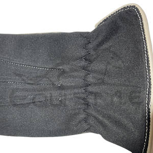 Guantes de Cuero Negros con Color en Contraste, Guantes de Invierno de Primera Calidad para Hombre y Mujer, Guantes de Cuero de Lujo al por Mayor - Product Image 3