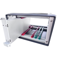 Casing Rak Server RDEKONO Schroff, Platform Pemantauan untuk PC Industri 19 inci dari Produsen