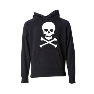 <b>Summer</b> Washed Polyester/Cotton Blend Heavyweight Quick Dry Breathable Customized Unisex Pullover <b>Hoodie</b> with Pocket 350g Fabric - Product Image 1