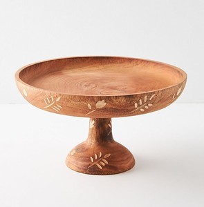 Soporte de Madera Artesanal para Tartas, Plato Elevado Premium Personalizado para Exhibición de Postres, Ideal para Bodas, Cumpleaños, Hogar, Cocina y Suministros de Panadería - Product Image 3