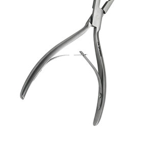 Pinzas para Extensiones de Cabello de Acero Inoxidable con Puntas de Nailon, Herramienta para Extensiones de Cabello con Micro Anillos, Pinza Profesional de Agarre Fuerte para Extensiones de Cabello - Product Image 6