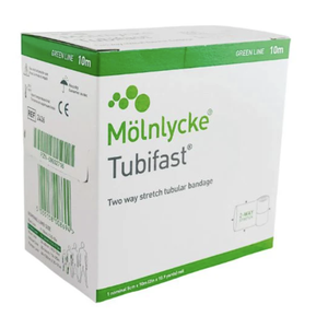 Mlnlycke TubiFast 10ml <b>Roll</b> <b>Blue</b> (7.5cm x 10m) - Product Image 2