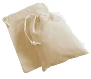 White Cotton Canvas Dust Bag At Custom Print Logo Plain Cotton Drawstring Dust Storage Bag Eco Friendly Recycled Cotton Dust Bag