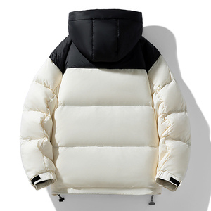 Chaqueta Acolchada Personalizada para Hombre, Diseño de Burbujas de Invierno, Logotipo Impreso, Venta al Por Mayor - Product Image 3