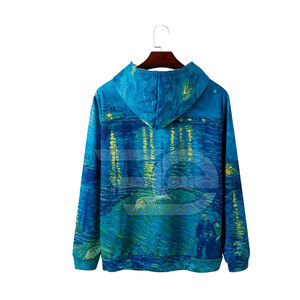 เสื้อฮู้ดดี้ผู้ชายแบบซับลิเมชั่นขายส่ง เสื้อฮู้ดดี้เปล่าสำหรับพิมพ์ลายตามสั่ง เสื้อฮู้ดดี้สำหรับออกกำลังกายคุณภาพสูง เสื้อฮู้ดดี้ผู้ชายแบบซับลิเมชั่น - Product Image 2