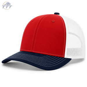 Casquette Trucker Vintage Marron et Blanche à 6 Panneaux Personnalisée, Style Rétro, Maille Respirante, Casquette Snapback, Vente en Gros, Fabrication OEM - Product Image 2