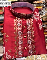 Kurta brodée Black Royale