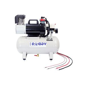 Compresor de Aire Profesional de 24V CC, Portátil, Resistente a la Intemperie, para Camiones, Rescate, con Tanque de 25 Litros, Sin Aceite - Product Image 1