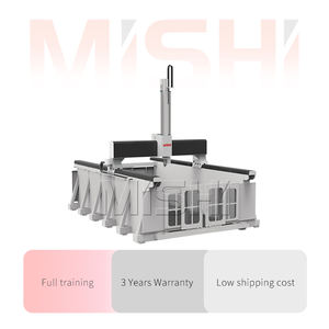 Máquina CNC <span class=keywords><strong>de</strong></span> grabado y fresado <span class=keywords><strong>de</strong></span> 5 ejes <span class=keywords><strong>con</strong></span> husillo giratorio para fabricación <span class=keywords><strong>de</strong></span> muebles 3D, espuma, EPS, madera, MDF, yates, barcos, automóviles, zapatos y aluminio - Product Image 3