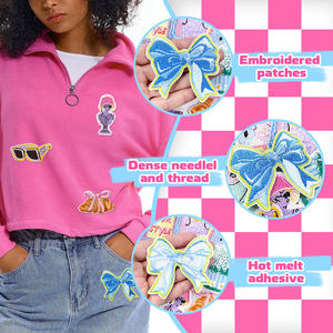 Patch brodé personnalisé de qualité supérieure avec logo pour vêtements, vestes, chapeaux, sacs – Badge thermocollant – Vente en gros usine - Product Image 3