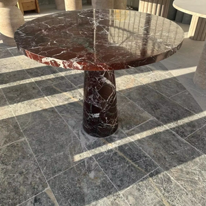 Luxury Natural <b>Marble</b> <b>Table</b> <b>Top</b> Handmade Polished Coffee And Dining <b>Table</b> Surface For Elegant Living Room Decor - Product Image 1