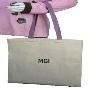 Bolsa de Compras Personalizada con Logotipo, Bolsa de Viaje Promocional, Bolsa de Lona de Algodón de Diseño, 100% Lavable, Duradera, Linda, Tamaño Personalizado - Product Image 3