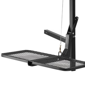 Sistema di Sollevamento per Cervi con Capacità di Carico di 300 Libbre, Piattaforma con Ricevitore da 2 Pollici, Verricello Girevole a 360 Gradi per Caccia - Product Image 5