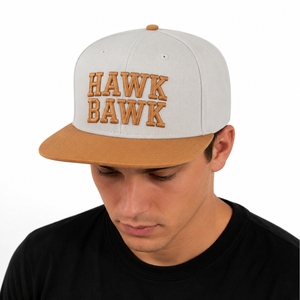 Gorra Snapback Personalizada con Panel Frontal Bordado, Unisex, Visera Plana, Estilo Urbano, Ajustable, Fabricación Directa de Fábrica - Product Image 1