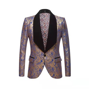 Blazer de Negocios para Hombre, Económico, OEM, con Parches, Cuello en V, Manga Larga, Resistente al Viento y Transpirable (Oficina/Formal) - Product Image 3