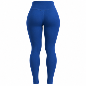 Leggings de Yoga Personalizados para Mujer, Cintura Alta, Largos, de Secado Rápido, Elásticos, Azules, para Fitness, Gimnasio, Entrenamiento, Ropa Deportiva - Product Image 2