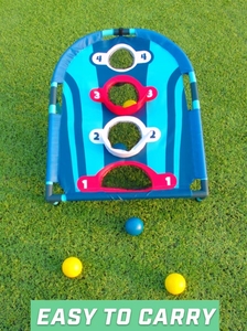 Waising Indoor Outside <b>Bounce</b> <b>Ball</b> Portable Target Game For Kids Fun Play - Product Image 4