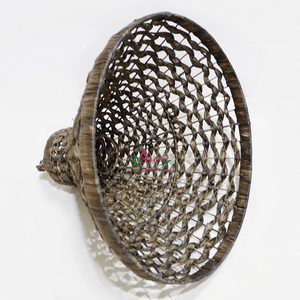 Artex Dong Thap Factory Handicrafts Vietnam Handmade Natural Seagrass <b>Rope</b> Water Hyacinth <b>Storage</b> <b>Basket</b> Decor - Product Image 3