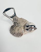 Ouvre-bouteille moderne en acier inoxydable écologique Nyxora Atelier pour bière et soda - Outil de bar et accessoires de cuisine