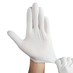White <b>Sheepskin</b> Thermal Winter Cycling <b>Gloves</b> Etiquette Antique Thin Work Jewelry Driver - Product Image 2