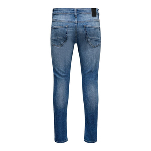 Jeans en denim pour hommes, ultra doux, extensibles, coupe droite, style tendance, respirants, vente en gros d'usine, OEM - Product Image 2
