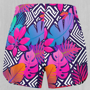 Hot Sale Breathable Eco-Friendly Quick Dry Fitness Wear Polyester Women's <b>Mesh</b> Shorts Custom Logo Sublimation Print - Product Image 5