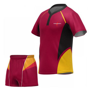 Uniforme de Rugby Transpirable Hecho a Medida con Servicio OEM, Ropa Deportiva de Alta Calidad en Colores y Tallas Personalizadas para Venta en Línea - Product Image 1
