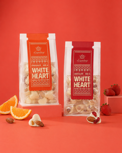 Best Seller White <b>Chocolate</b> Compound Coated Almonds With Yogurt And Dried Fruit In Custom Box Packaging For Wedding Gifts - Product Image 2