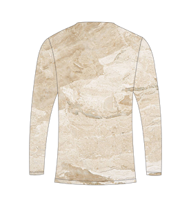 mens custom sublimation tan camo long sleeve t shirt hunting fishing <b>athletic</b> sports training shirt - Product Image 3
