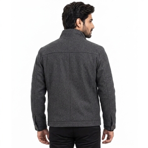Casual <b>Jacket</b> Suitable For Cold Weather <b>Travel</b> Walking Outdoor Men Winter Wool <b>Jacket</b> Soft Wool Blend Material Warm Comfortable - Product Image 5