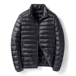 Veste matelassée légère et décontractée pour l'extérieur, style streetwear, imperméable, pour la saison hivernale, personnalisable, en coton et polyester, prix de gros - Product Image 4