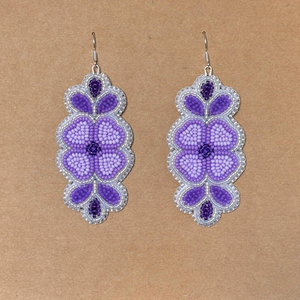 Par de abalorios hechos a mano con diseño floral, clásico, ligero, elegante y perfecto para ropa étnica, por MULTI CRAFT - Product Image 6