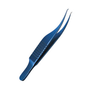 Pinzas de Sutura Colibri de 7.5cm, Plataforma de Atadura de Titanio Azul, Instrumento Quirúrgico Clase I con Certificación CE, Uso Manual - Product Image 1
